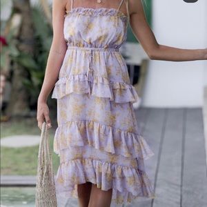 Seven wonders the label tiered dress